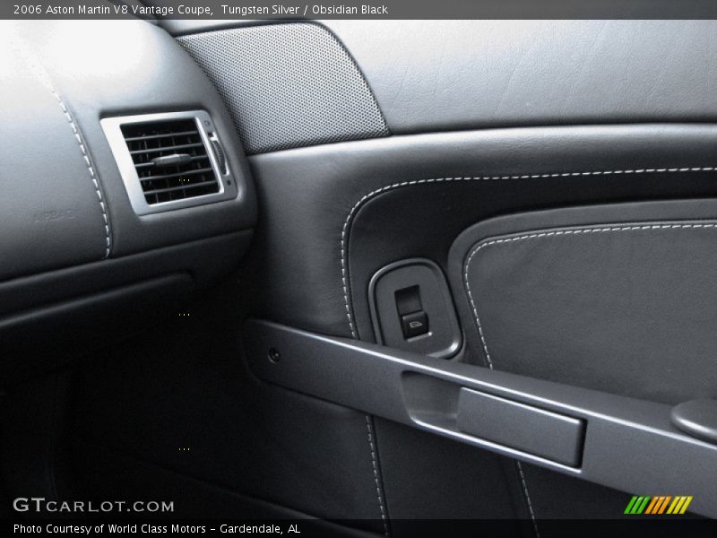 Tungsten Silver / Obsidian Black 2006 Aston Martin V8 Vantage Coupe