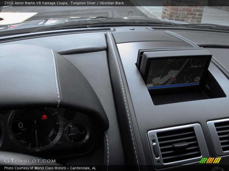 Tungsten Silver / Obsidian Black 2006 Aston Martin V8 Vantage Coupe
