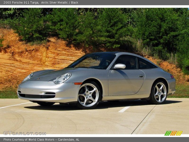 Front 3/4 View of 2003 911 Targa