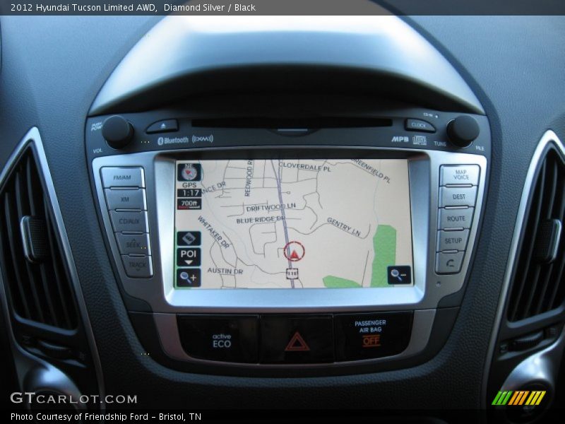 Navigation of 2012 Tucson Limited AWD