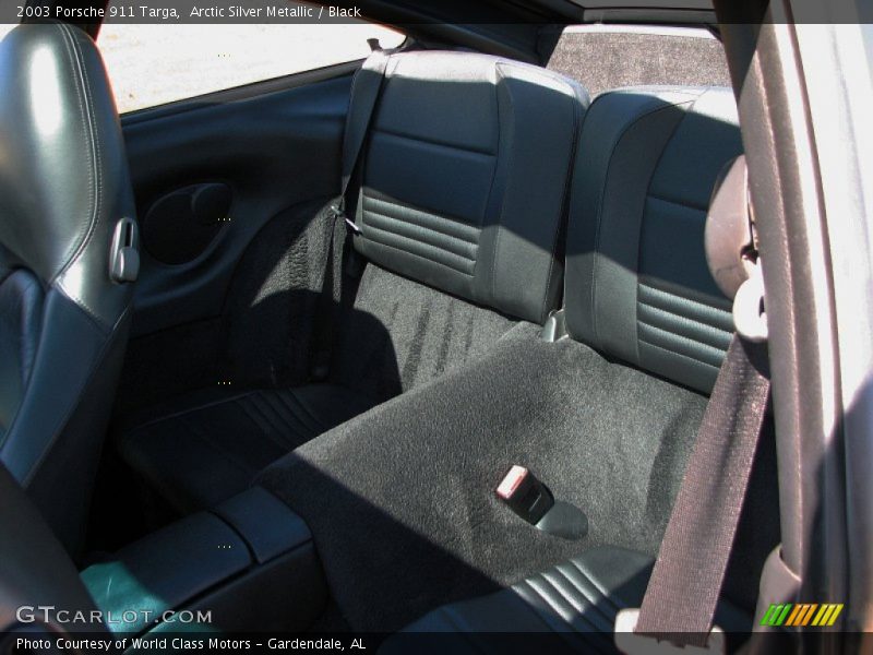Arctic Silver Metallic / Black 2003 Porsche 911 Targa