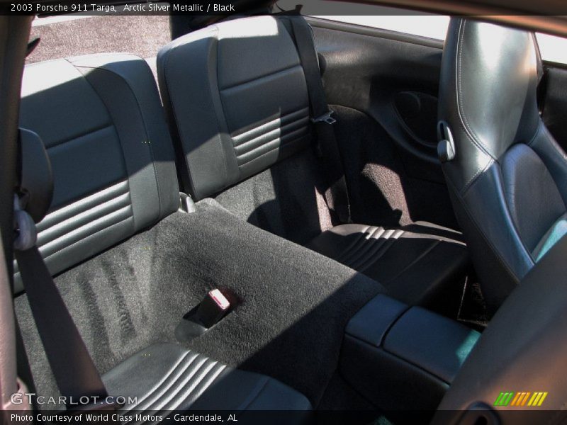 Arctic Silver Metallic / Black 2003 Porsche 911 Targa