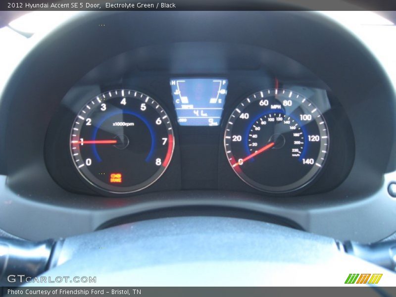  2012 Accent SE 5 Door SE 5 Door Gauges