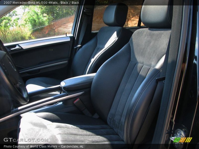 Black / Black 2007 Mercedes-Benz ML 500 4Matic