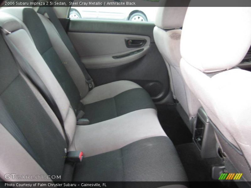 Steel Gray Metallic / Anthracite Black 2006 Subaru Impreza 2.5i Sedan
