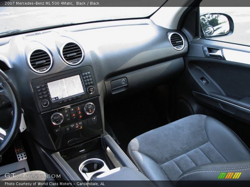 Black / Black 2007 Mercedes-Benz ML 500 4Matic