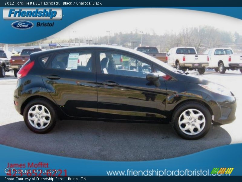 Black / Charcoal Black 2012 Ford Fiesta SE Hatchback