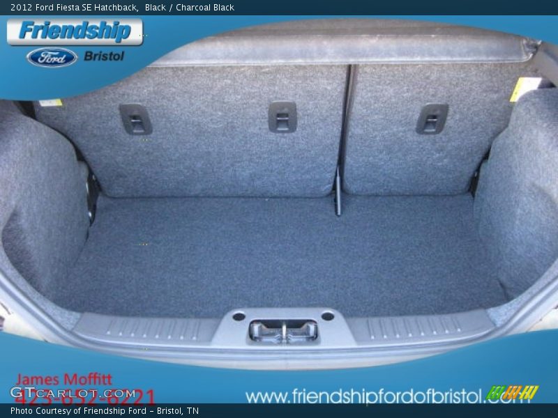 Black / Charcoal Black 2012 Ford Fiesta SE Hatchback