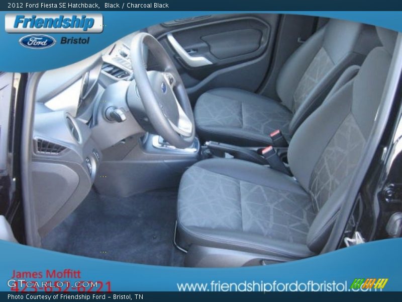 Black / Charcoal Black 2012 Ford Fiesta SE Hatchback