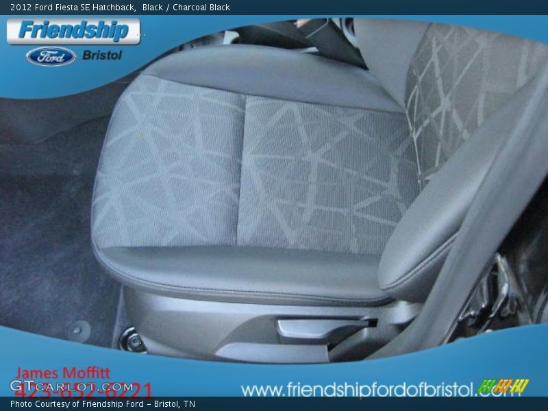 Black / Charcoal Black 2012 Ford Fiesta SE Hatchback