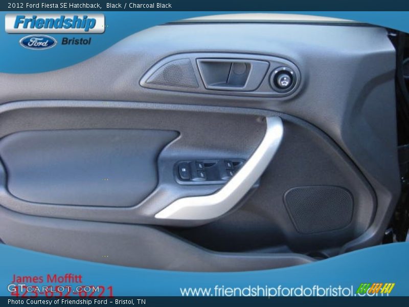 Black / Charcoal Black 2012 Ford Fiesta SE Hatchback