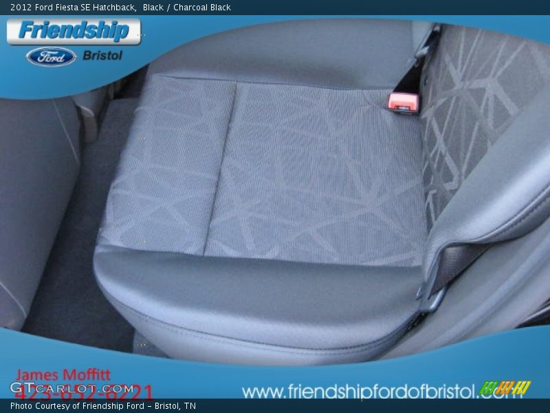 Black / Charcoal Black 2012 Ford Fiesta SE Hatchback