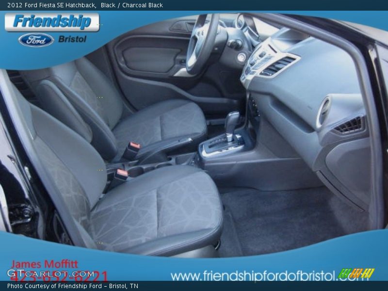 Black / Charcoal Black 2012 Ford Fiesta SE Hatchback