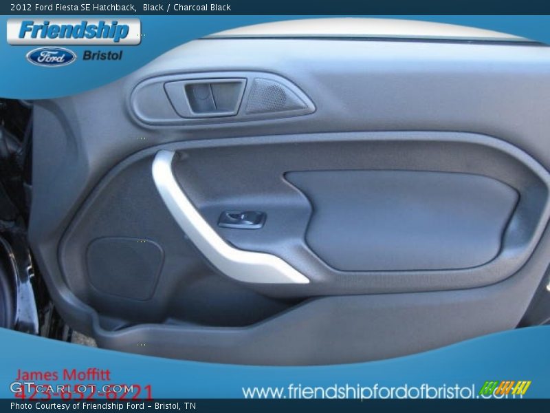 Black / Charcoal Black 2012 Ford Fiesta SE Hatchback