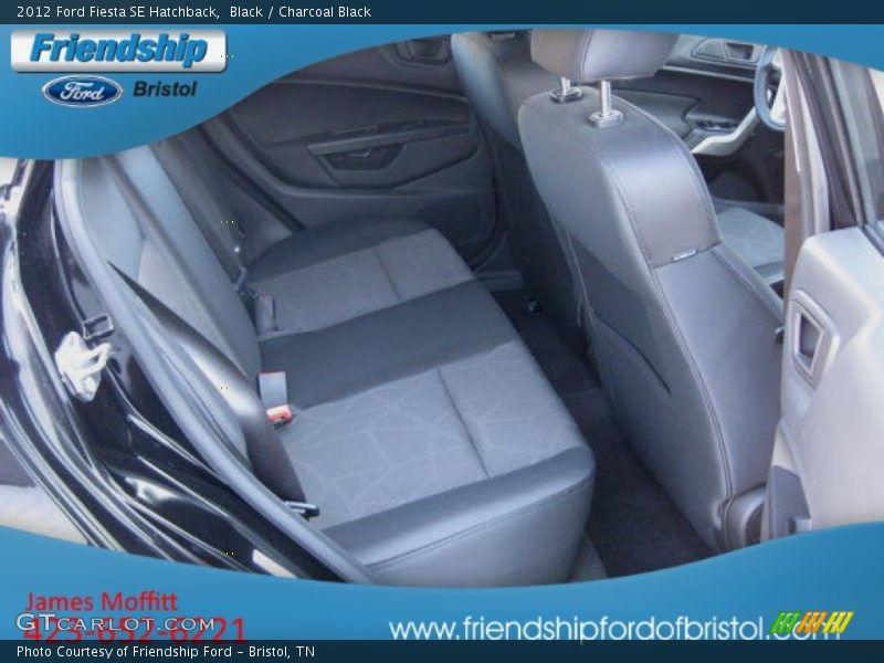 Black / Charcoal Black 2012 Ford Fiesta SE Hatchback