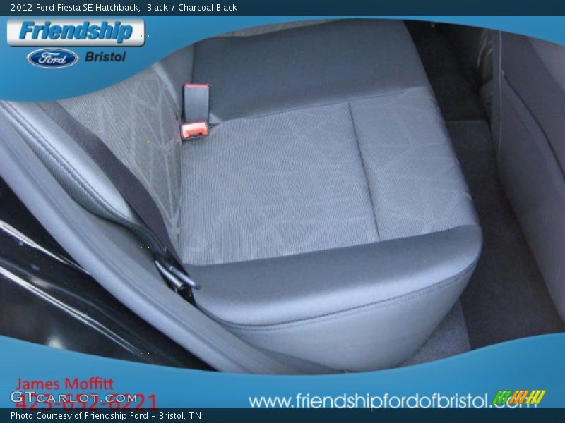Black / Charcoal Black 2012 Ford Fiesta SE Hatchback