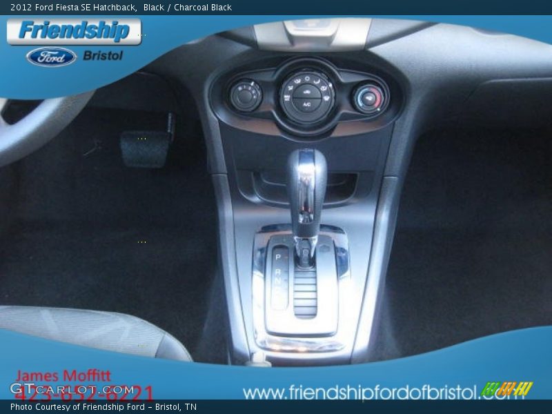 Black / Charcoal Black 2012 Ford Fiesta SE Hatchback