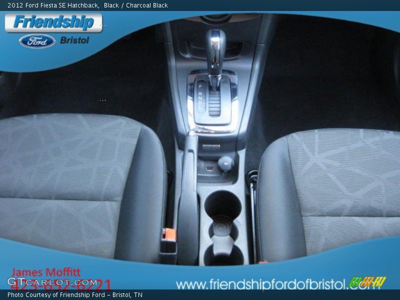 Black / Charcoal Black 2012 Ford Fiesta SE Hatchback
