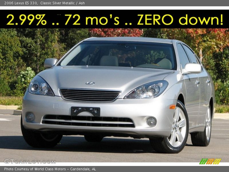 Classic Silver Metallic / Ash 2006 Lexus ES 330