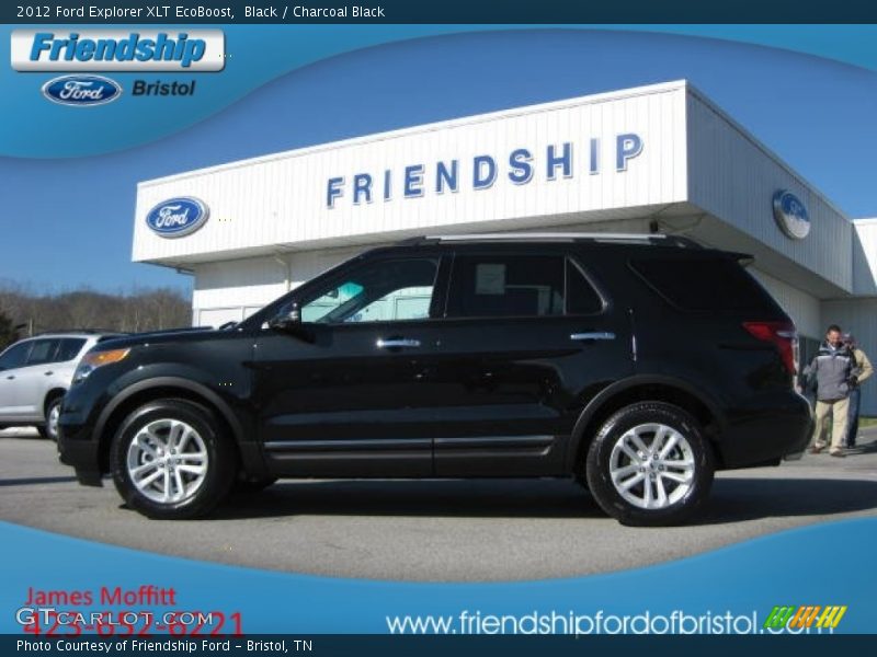 Black / Charcoal Black 2012 Ford Explorer XLT EcoBoost