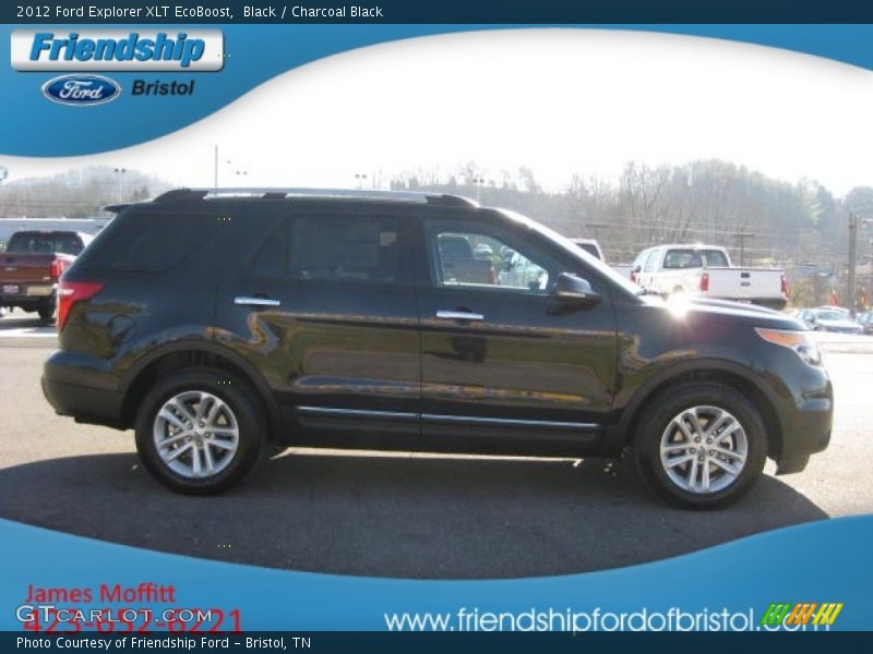 Black / Charcoal Black 2012 Ford Explorer XLT EcoBoost