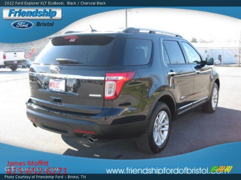 Black / Charcoal Black 2012 Ford Explorer XLT EcoBoost