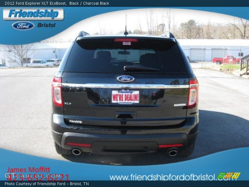 Black / Charcoal Black 2012 Ford Explorer XLT EcoBoost