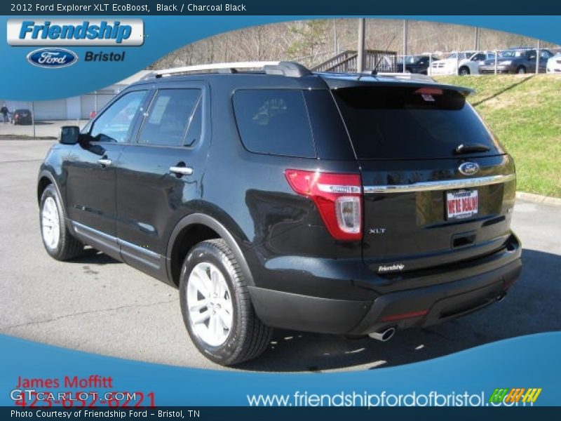 Black / Charcoal Black 2012 Ford Explorer XLT EcoBoost