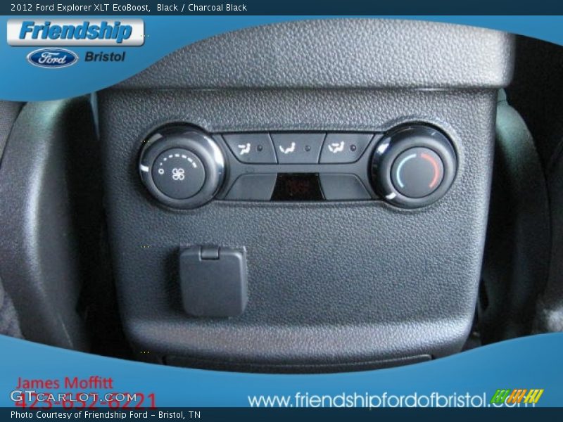 Black / Charcoal Black 2012 Ford Explorer XLT EcoBoost
