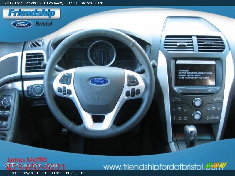 Black / Charcoal Black 2012 Ford Explorer XLT EcoBoost