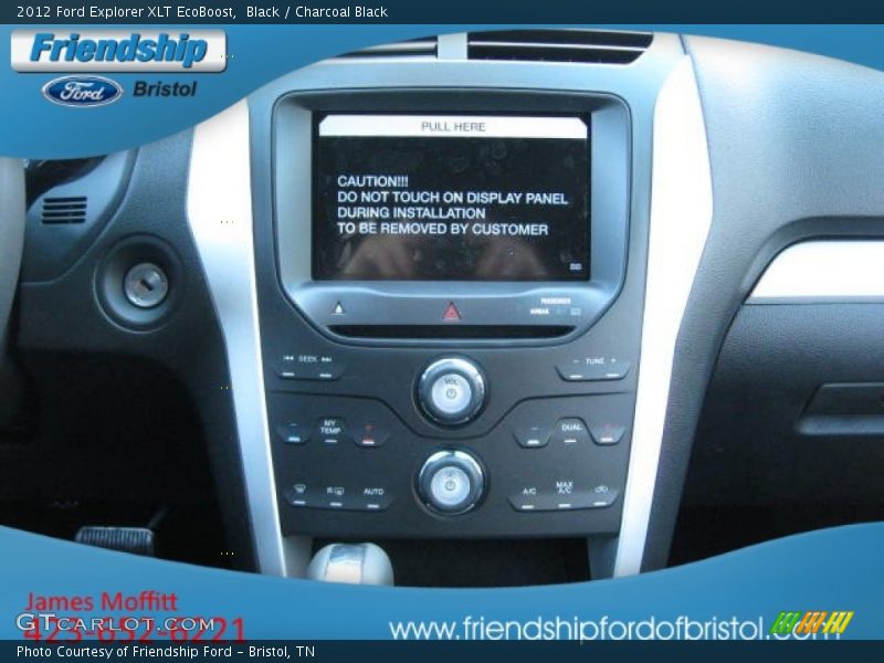 Black / Charcoal Black 2012 Ford Explorer XLT EcoBoost