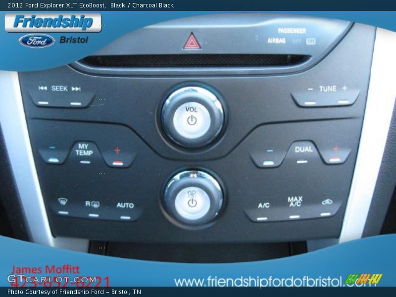 Black / Charcoal Black 2012 Ford Explorer XLT EcoBoost