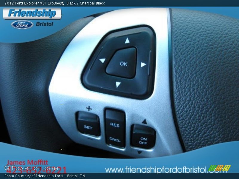 Black / Charcoal Black 2012 Ford Explorer XLT EcoBoost