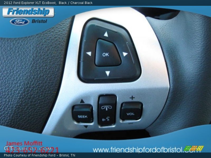 Black / Charcoal Black 2012 Ford Explorer XLT EcoBoost