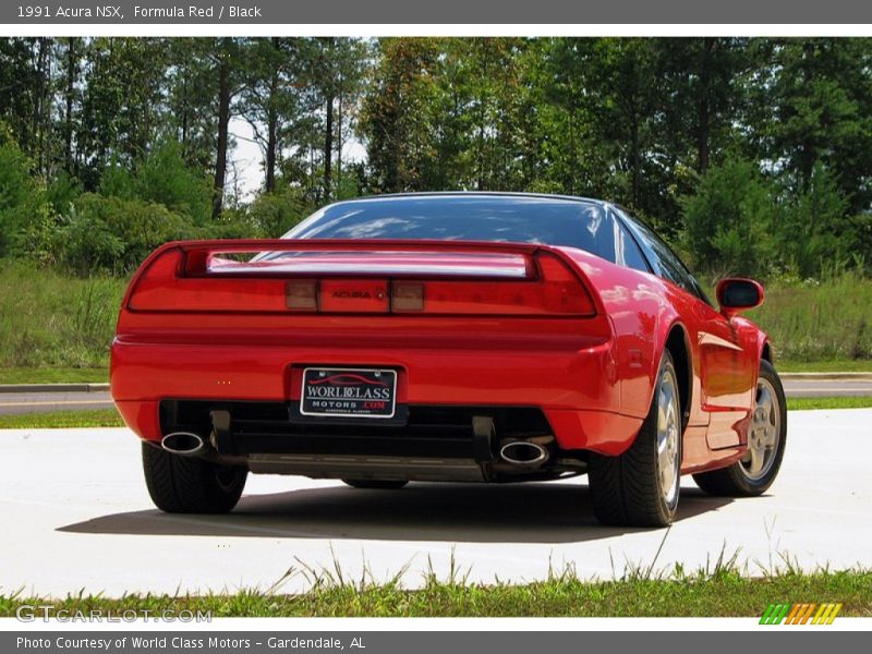 Formula Red / Black 1991 Acura NSX