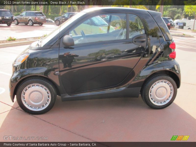  2012 fortwo pure coupe Deep Black