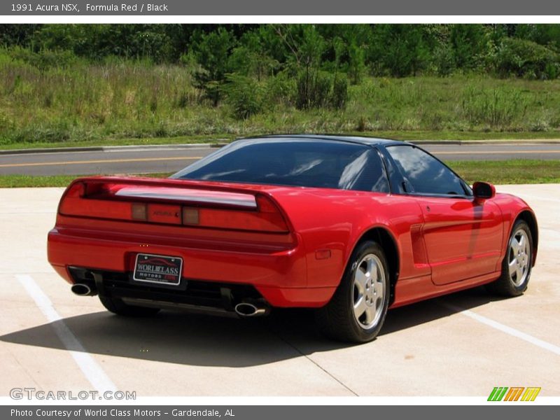 Formula Red / Black 1991 Acura NSX