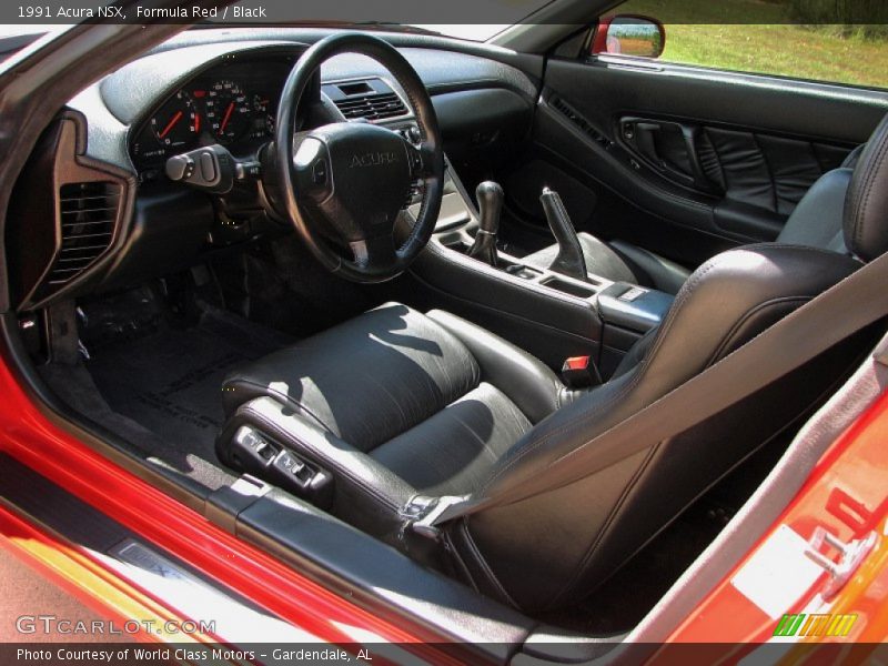 1991 NSX  Black Interior