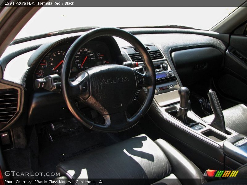 Dashboard of 1991 NSX 