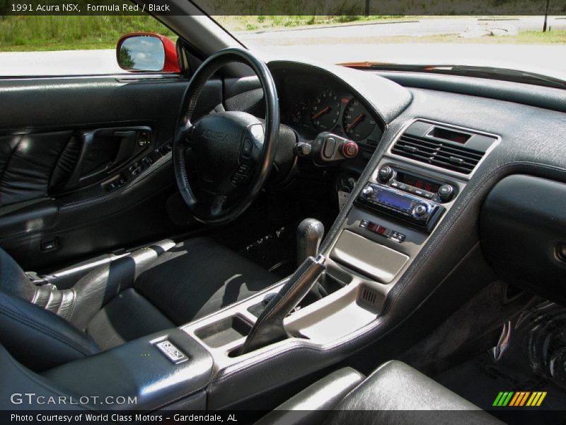 Dashboard of 1991 NSX 