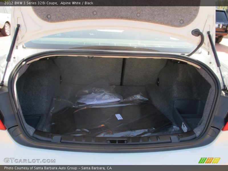  2012 3 Series 328i Coupe Trunk