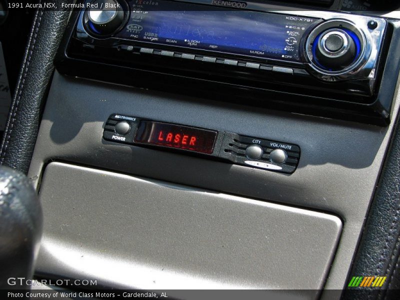 Controls of 1991 NSX 