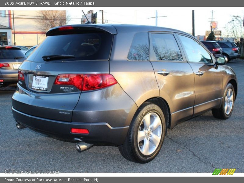 Grigio Metallic / Taupe 2009 Acura RDX SH-AWD
