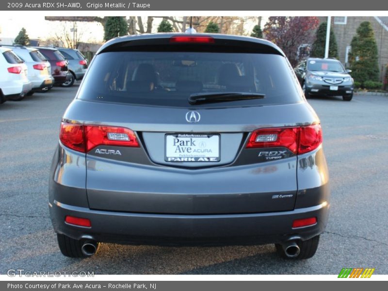 Grigio Metallic / Taupe 2009 Acura RDX SH-AWD