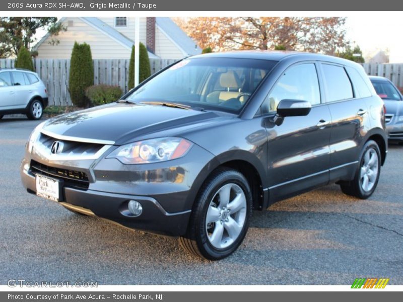 Grigio Metallic / Taupe 2009 Acura RDX SH-AWD
