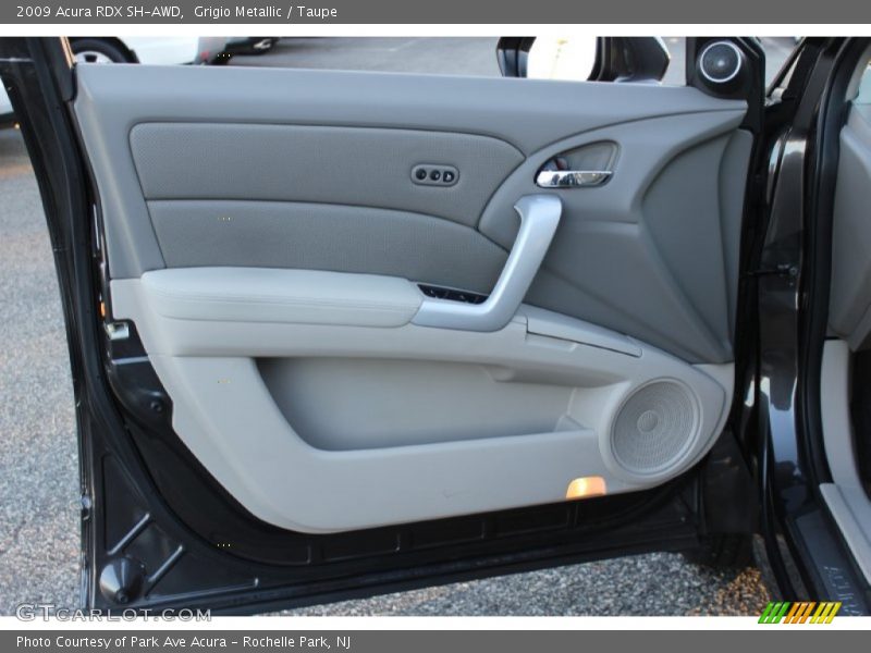 Grigio Metallic / Taupe 2009 Acura RDX SH-AWD
