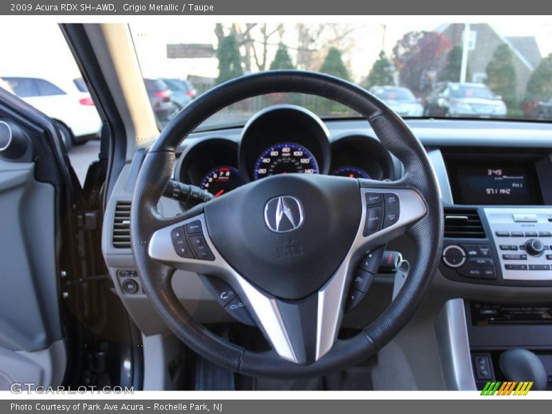 Grigio Metallic / Taupe 2009 Acura RDX SH-AWD