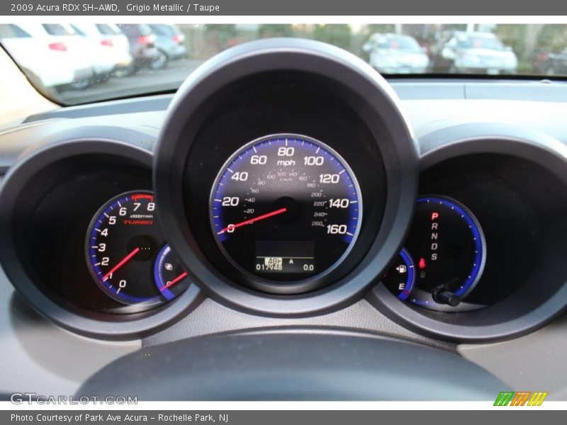 Grigio Metallic / Taupe 2009 Acura RDX SH-AWD