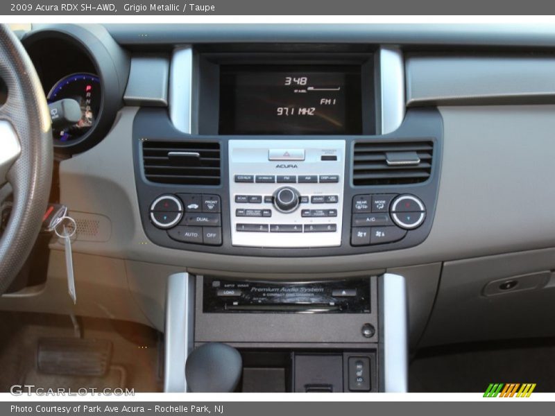 Grigio Metallic / Taupe 2009 Acura RDX SH-AWD