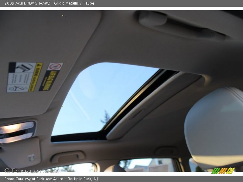 Grigio Metallic / Taupe 2009 Acura RDX SH-AWD